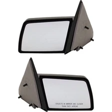 Mirrors Manual Glass Adjust For 88-99 Chevy K1500 88-99 C1500 LH RH Paintable