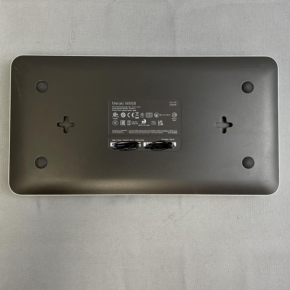 Meraki Cisco MX68-HW Firewall/Router Security Appliance Unit Only ...