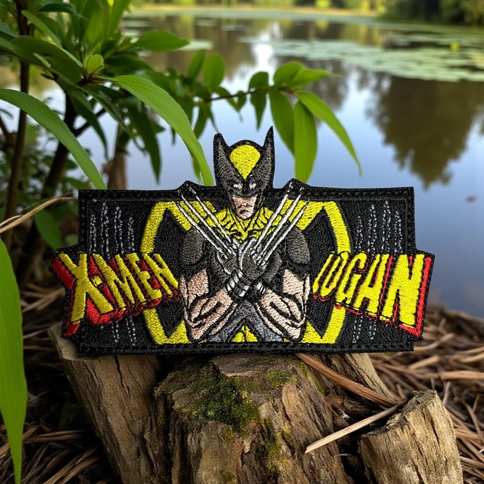 X-Men Wolverine Embroidery Patch 2.54" X 4.50" - Image 4 of 4