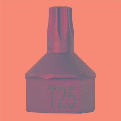 Mayhew 16113 T25 Torx  Dual Drive Bit, 7/16'' Drive