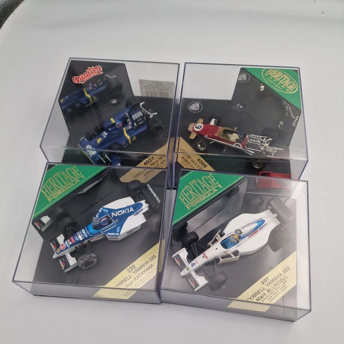 Miniature Onyx 1/43 – Ferrari 412 T2 De Gerhard Berger, Pneus Pluie – Heritage F1 – NEUF