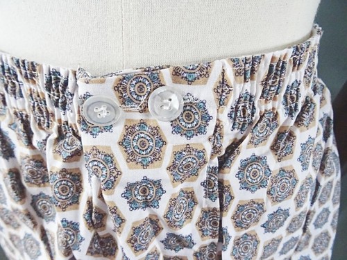 Vintage Mens Pajamas 1970s Keynote Green Mustard Geometric Patterned Unworn XL - Picture 11 of 23