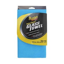 Meguiar's Perfect Clarity Glass Towel 40x40 cm Mikrofaser Glasreinigung Glastuch