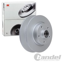 2X NK Bremsscheiben 274Mm Voll Hinten Passend FÜR Renault Fluence Grand ScÉNic