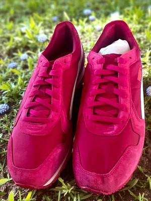 PUMA Men's ST Runner Nylon Classic Sneaker,Cerise/White Size 14 M US New HTF NIB