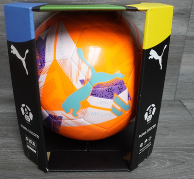New Puma Orbita 2024-25 La Liga Spain Official Match Soccer Ball Orange