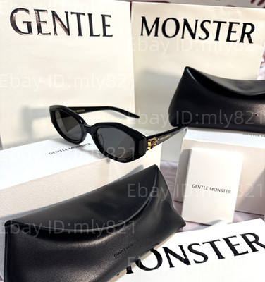 GentleMonster MIRO 01 Sunglasses Black Frame Black Lenses