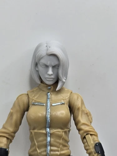 3d Printed JOURNALIST LOIS HEAD#3 1:18 3 3/4" GI Joe 25th Anniversary B103
