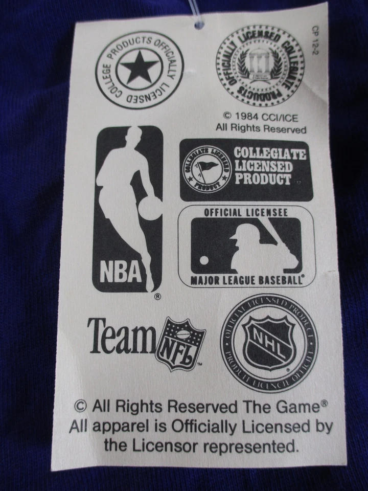 Vintage LSU Tigers Shorts Mens XL Purple NCAA Basketball Cotton The Game 90s USA - Image 4 of 4