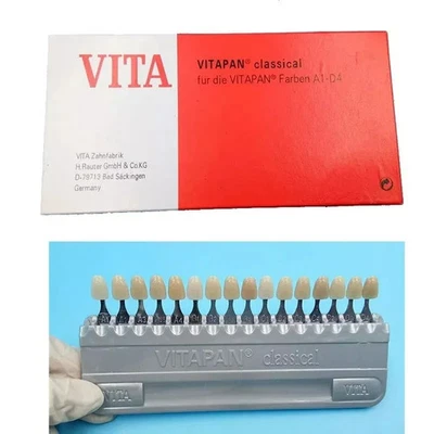 VITA 16 Colors Teeth Shade Guide Classical Dentistry Equipment Teeth Whitening