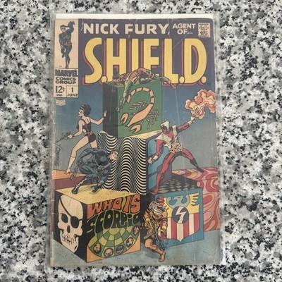 NICK FURY AGENT OF S.H.I.E.L.D. #1 1968 Marvel Comics Group (Who Is Scorpio)