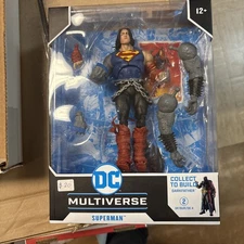 NIP 2021 McFarlane DC Build-A Wave 4 Death Metal: Superman Figure