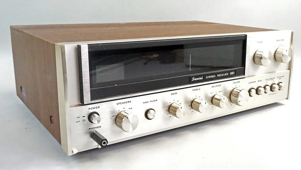 Sansui 661 vintage Stereo hifi Receiver Top-Zustand. - Bild 2 von 4