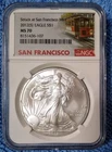 ✪✪✪   2012 S AMERICAN SILVER EAGLE - ✪ MS-70  ◢  TRUSTED ✪ 99.9% SILVER