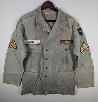 Vintage US.ARMY◇40～50s/13Star/HBT/ツナギ/オールインワン/34