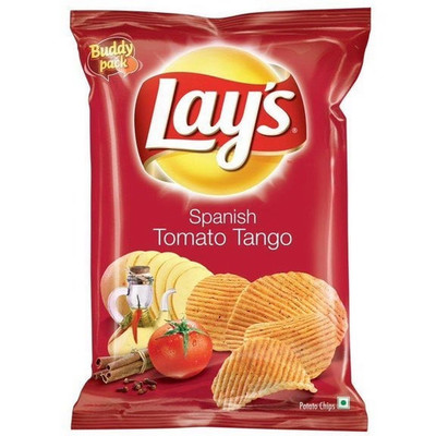 Lays Spanish Tomato Tango Chips Cracker Indian Pakistani Snack Halal 6 Pack Kids