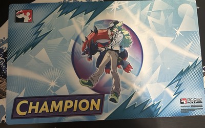 N's Zoroark ex Champion Playmat, Newest Play Pokemon TCG
