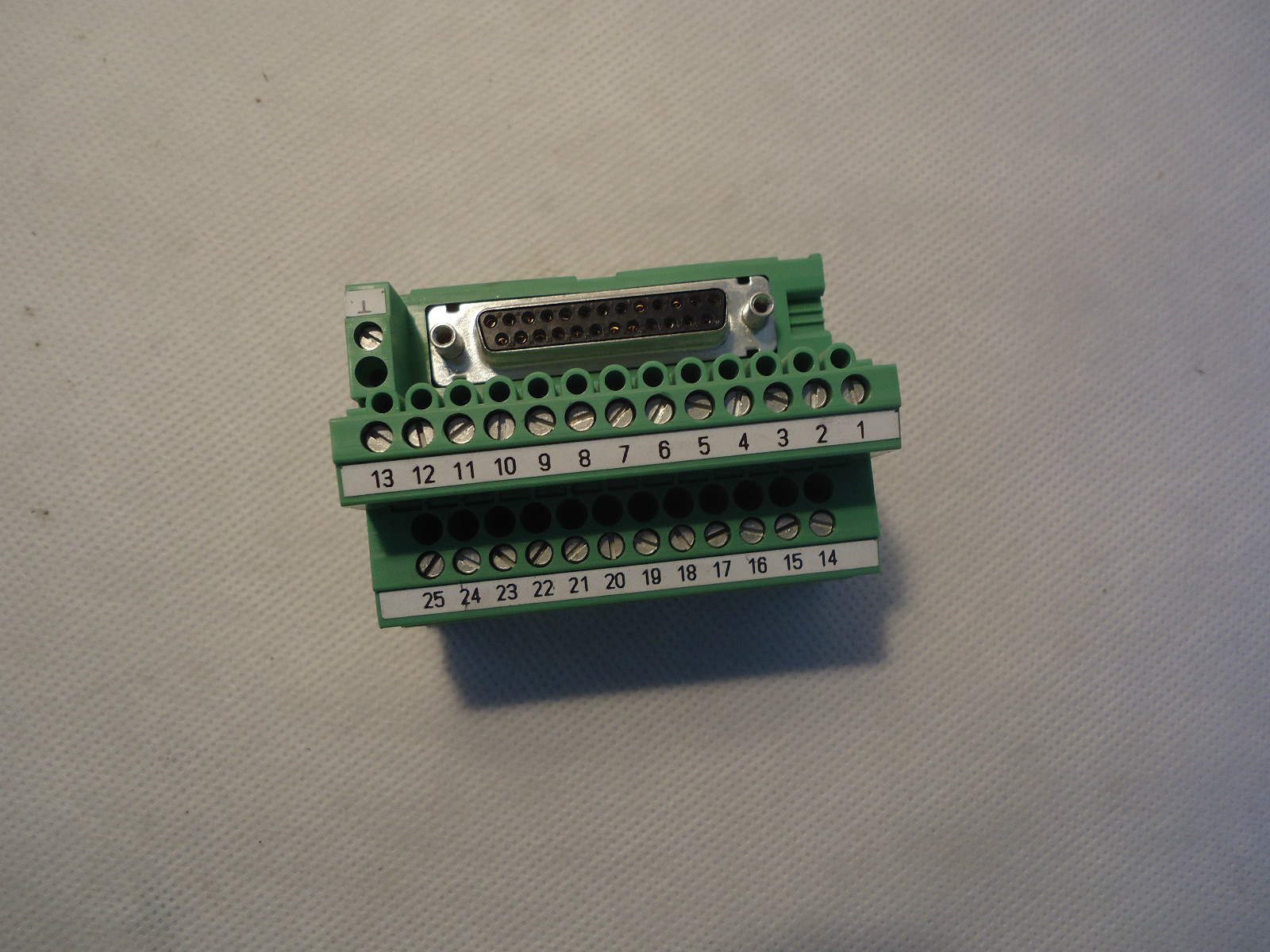 NEW PHOENIX CONTACT FLK-D25 SUB/B VARIOFACE MODULE D SUBMINIATIVE CONNECTOR