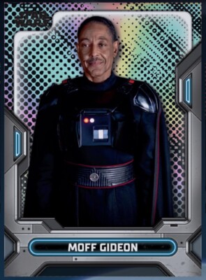 DIGITAL Topps Star Wars Card Trader 2024 High Tek Pattern 3 Black Moff Gideon