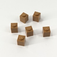 3005 LEGO Parts Brick 1x1 MEDIUM NOUGAT 6 