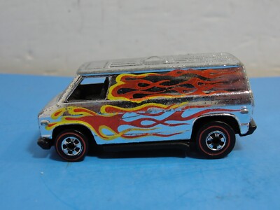 Vintage Hot Wheels Redline Super Van Chrome Super Chrome Near Mint