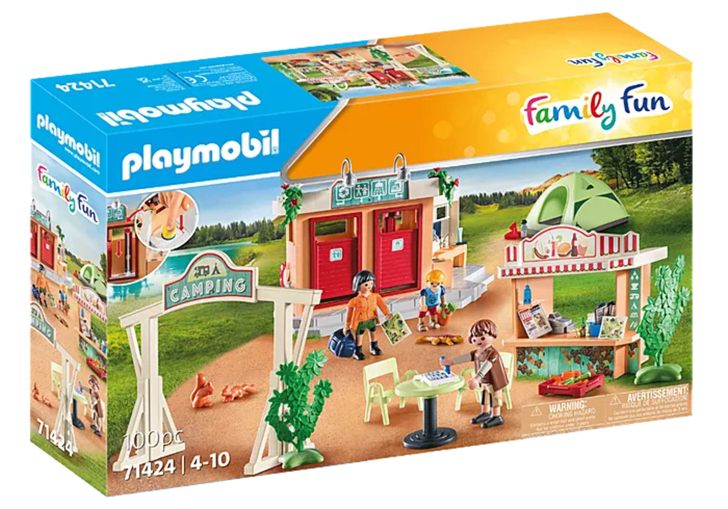 Playmobil Family Fun Camping Site