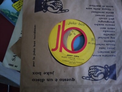 7'' JENNY LUNA BABY LOVER LOVE ME FOREVER SEHR GUTER ZUSTAND +