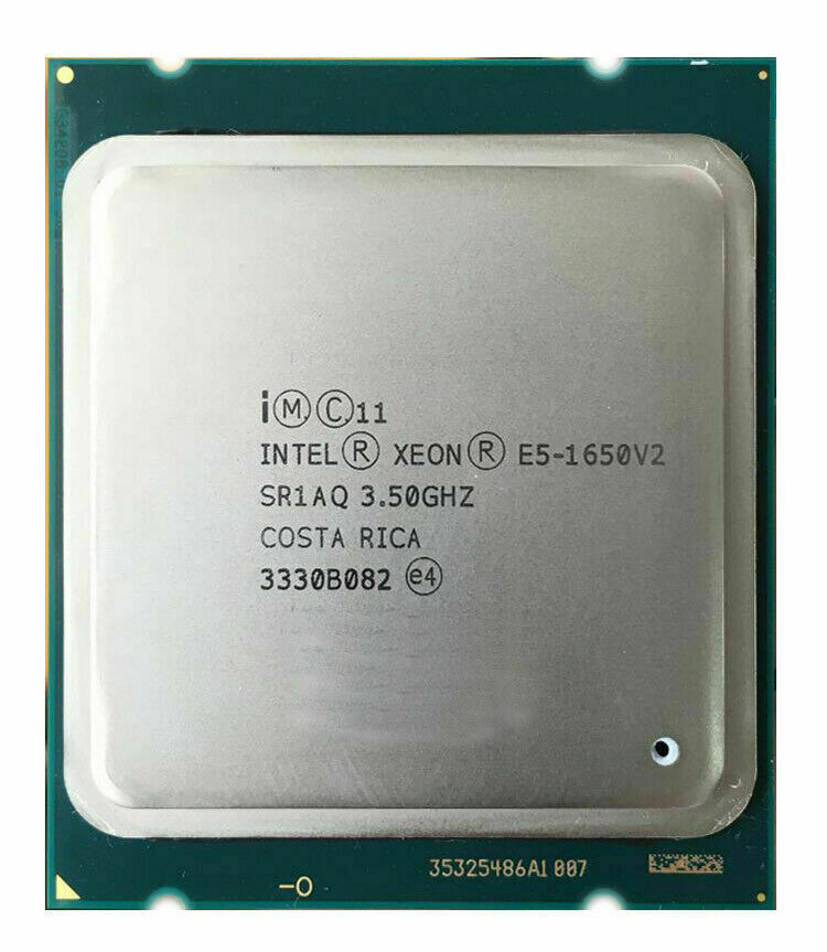 Intel Xeon E5-1650 V2 CPU SIX-Core 3.5GHz 12M LGA2011 SR1AQ Intel Xeon E5-1650 V2 CPU SIX-Core 3.5GHz 12M LGA2011 SR1AQ