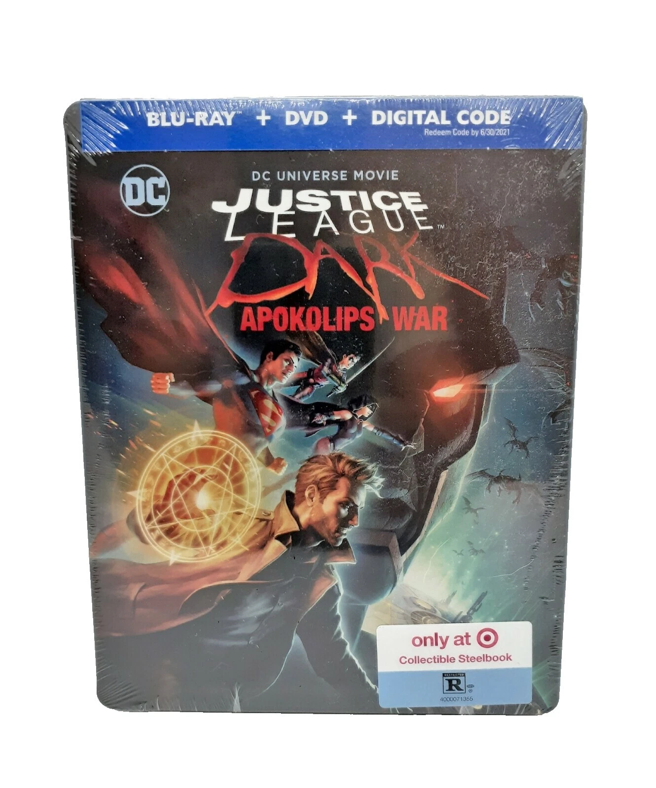 Liga de la Justicia Acción Box Set DVD y Blu-ray