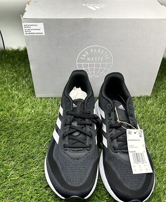 Size 10 - Women s adidas Supernova Black White 2021 - S42545 New With Box