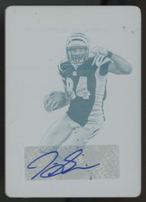 2012 Prime Signatures Jermaine Gresham Printing Plate Auto 1/1 #92