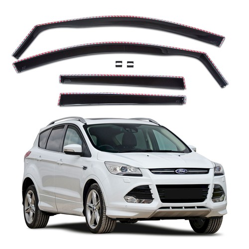 4pcs GP wind deflector for Ford Kuga 20132019 rain deflector GDFO15307