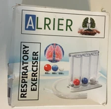 ALRIER Deep Breathing Exercise for Lungs - Respiratory Exerciser - Breath Measur