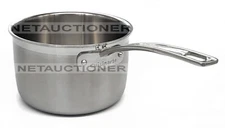 New Cuisinart MultiClad Pro 3-Ply Stainless Steel 3 Qt Saucepan Professional