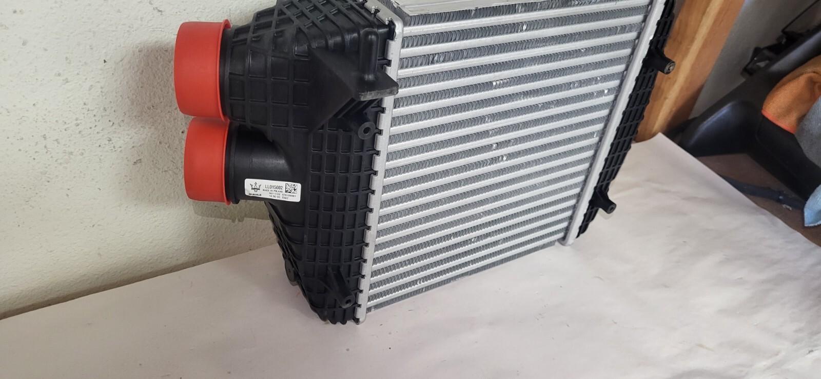 2014-20 MASERATI GHIBLI LEFT INTERCOOLER RADIATOR ASSEMBLY USED OEM *DC1922