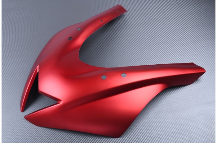 Cupolino YAMAHA YZF R125 rouge finition brillante haut de gamme 2019-2022