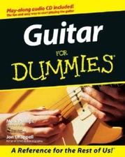 Guitar For Dummies - Paperback By Phillips, Mark - GOOD