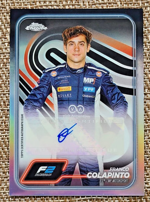 2024 Topps Chrome Formula 1 F1 Franco Colapinto Auto RC Argentina Rookie