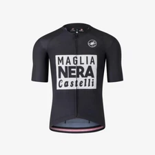 CYCLING SHORT SLEEVE JERSEY BRAND: CASTELLI VINTAGE GIRO D´ITALIA  25 BLACK