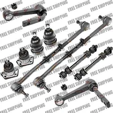 Front Idler Arm Tie Rod End Ball Joint Sway Bar Link For RWD GMC Safari Van