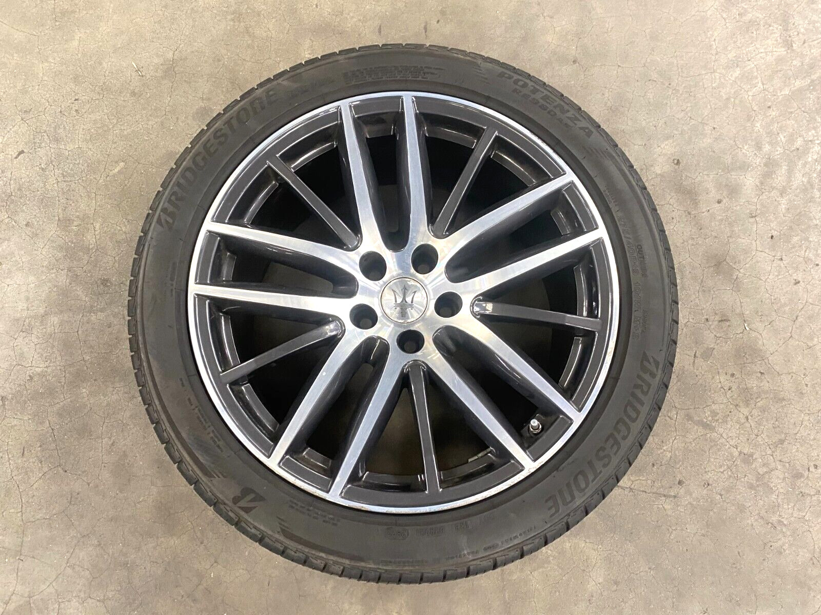 ⭐2014-2017 MASERATI GHIBLI WHEEL RIM TIRE 10x19 INCH SIZE ASSEMBLY OEM LOT2388