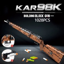 1028PCS Kar98K Building Block Model Heavy Sniper Bricks