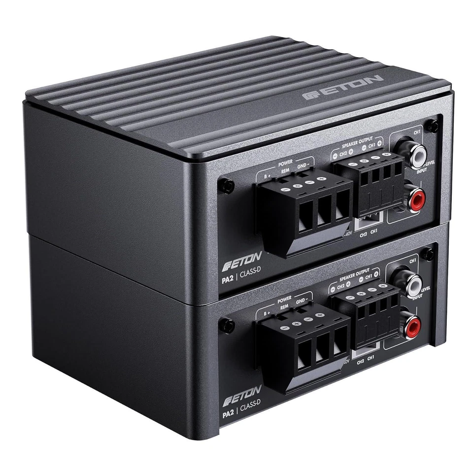 ETON PA 2 kompakter 2 Kanal Class D Digital Verstärker für Autos und Reisemobile - Bild 4 von 4