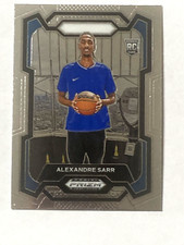 2024 Panini Prizm Draft Picks Alexander Sarr Rookie Card #52