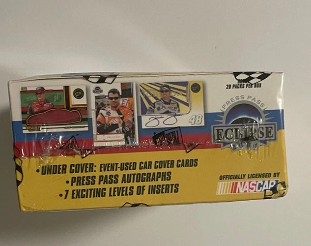2004 Press Pass Eclipse NASCAR Racing Hobby Edition Box Factory Sealed 20 Pack - Image 4 of 4