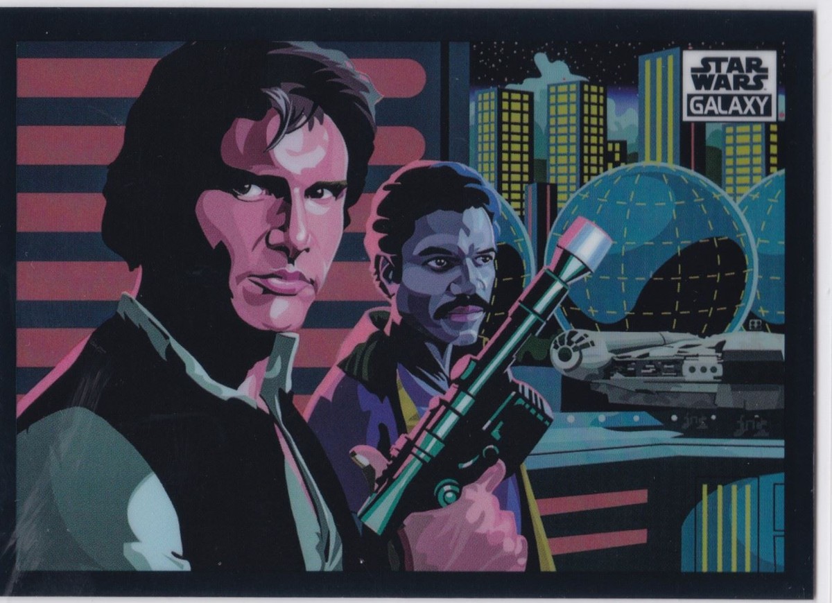 2022 Star Wars Chrome Galaxy Refractor #79 Galaxy's Greatest