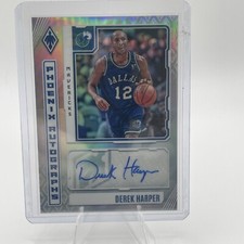 Derek Harper Panini Phoenix basketball autograph PA-HAR