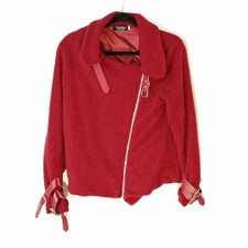 Ceur En Vogue Fleece Women's Motorcycle Style Jacket Sz M