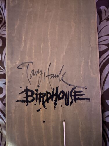 tony hawk signed skateboard