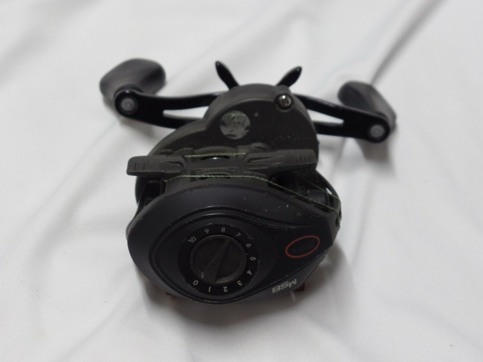lews msb lp1sh speed spool laser pro right-handed has 30# power pro braid no box